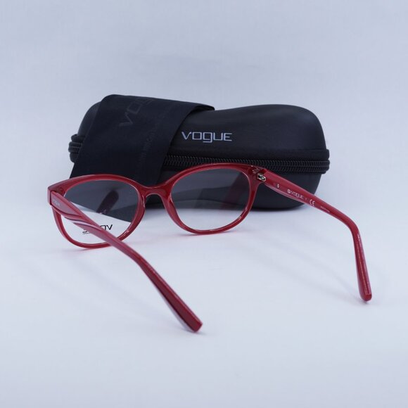 🕶️ New Vogue VO5103 2470  Eyeglasses - Red Frame 51mm - Picture 10 of 10